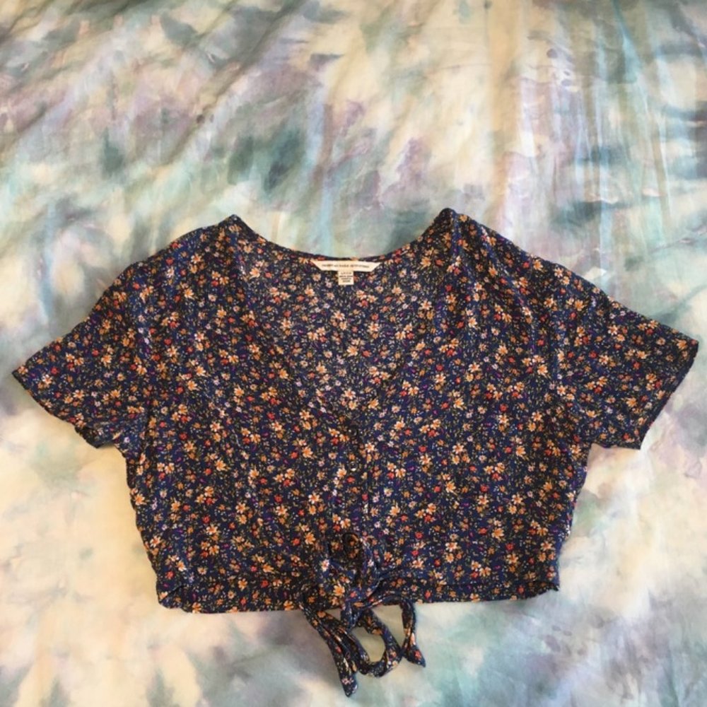 AEO Colorful Crop Top